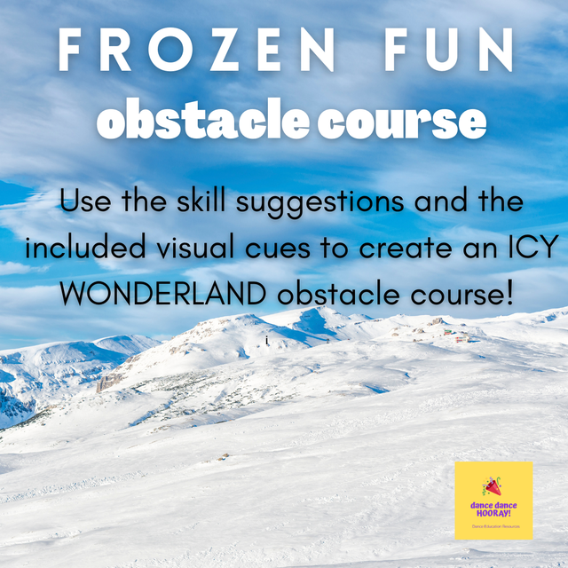 Frozen Fun Obstacle Course - for preschool & elementary ...